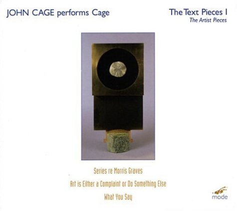 Cover for Cage · Text Pieces I: Series Re Morris Graves (CD) (2000)
