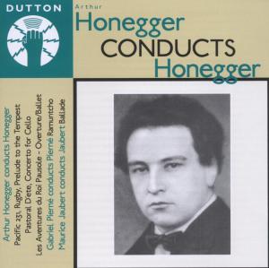 Cover for Arthur Honegger · Honegger Conducts Dutton Klassisk (CD) (2006)