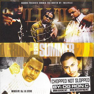 Cover for Og Ron C · Og Ron C-summer 2k6 Chopped Not Slopped (CD)