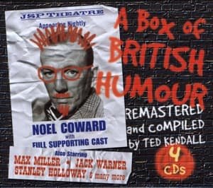 Cover for Box of British Humour / Various (CD) [Remastered edition] [Box set] (2006)