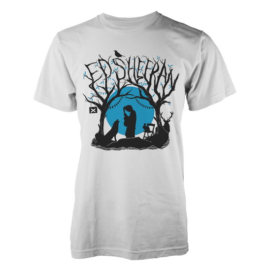 Cover for Ed Sheeran · Woodland Gig (T-shirt) [size XXL] [White edition] (2017)