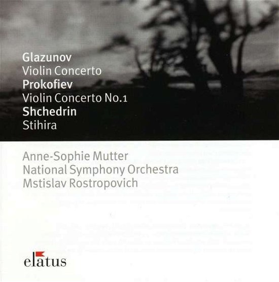 Cover for Mutter Anne-sophie Rostropovich Mstislav · Glazunov Prokofiev : Violin Concertos - Elatus (CD) (2002)