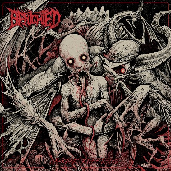 Cover for Benighted · Obscene Repressed (Deluxe Digibox + Bonus Tracks +  Flag + Patch) (CD) [Deluxe edition] [Box set] (2020)