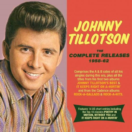 The Complete Releases 1958-62 - Johnny Tillotson - Muziek - ACROBAT - 0824046327422 - 7 september 2018