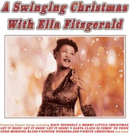 Cover for Ella Fitzgerald · A Swinging Christmas With Ella Fitzgerald (CD) (2021)