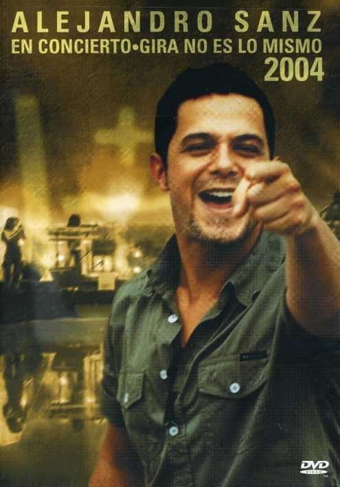 Cover for Alejandro Sanz · En Concierto-gira No Es (DVD) (2005)