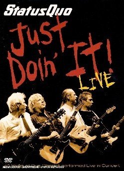 Cover for Status Quo · Just Doin' It Live-40years of Quo (DVD E. D.) (MDVD) [Deluxe Limited Box edition] (2006)