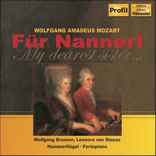 Cover for Brunner,wolfgang / Stauss,l. · * MOZART: My Dearest Sister (CD) (2006)
