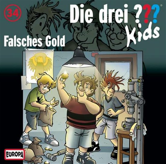 Cover for Die Drei ??? Kids · 034/falsches Gold (CD) (2013)