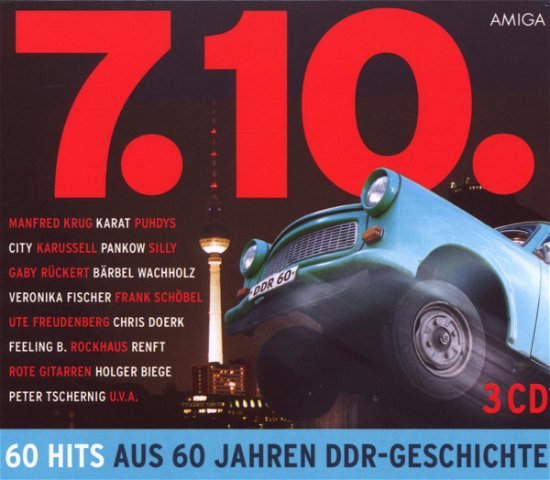 Cover for 710 · 710 - 60 Hits Aus 60 Jahren Ddr-geschichte - Die Butlers - Sputniks - Thomas Natschinski Und Gruppe (CD) (2014)