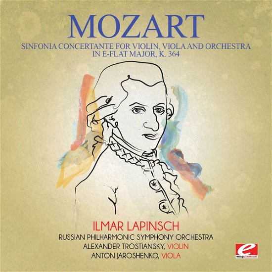 Mozart-Sinfonia Concertantefor Violun,Viola - Mozart - Musik - ESMM - 0894231656422 - 28 november 2014
