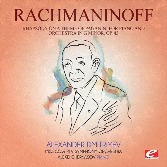 Cover for Rachmaninoff · Rhapsody on Theme Paganini Piano &amp; Orch G Min (CD) (2015)
