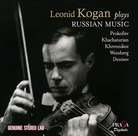 Cover for Leonid Kogan &amp; Boston Symphony · Leonid Kogan Plays Russian Music (CD) (2017)