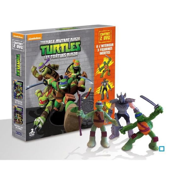 Cover for Teenage Mutant Ninja Turtles - Les Tortues Ninja - Inclus 3 Figurines (DVD)