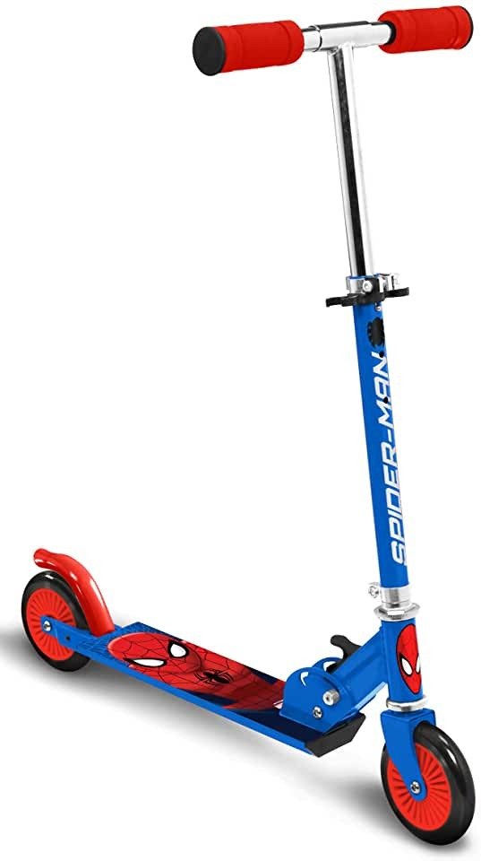 Foldable Skate Scooter (60187) - Spider-man - Fanituote -  - 3496272502422 - 