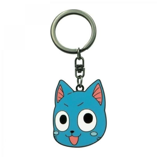 FAIRY TAIL - Happy - Metal Keychain - P.Derive - Merchandise -  - 3665361053422 - 15. Juni 2021