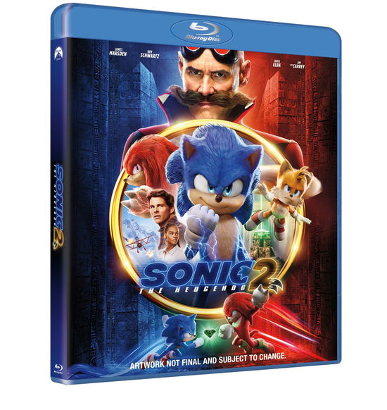 Sonic 2 - Il Film - Jim Carrey,idris Elba,james Marsden - Elokuva - PARAMOUNT - 4020628666422 - torstai 25. elokuuta 2022