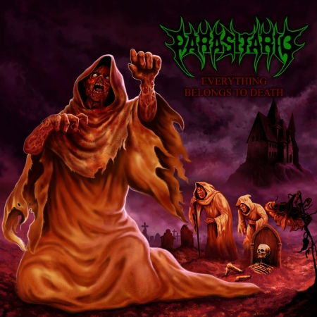 Cover for Parasitario · Everything Belogs To Death (CD) (2023)