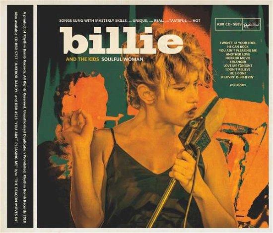 Cover for Billie &amp; the Kids · Soulful Woman (LP) [Limited edition] (2018)