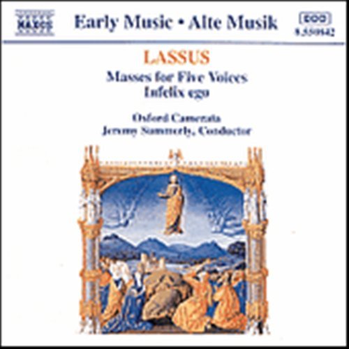 Cover for Oxford Cameratasummerly · Lassusmasses For Five Voicesetc (CD) (1996)