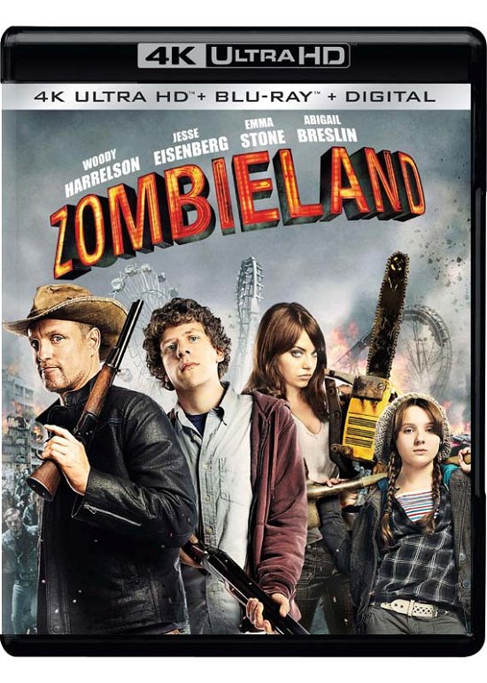 Zombieland - Zombieland 2009 2 Discs  Uhd  B - Film - Sony Pictures - 5050630142422 - 30. september 2019