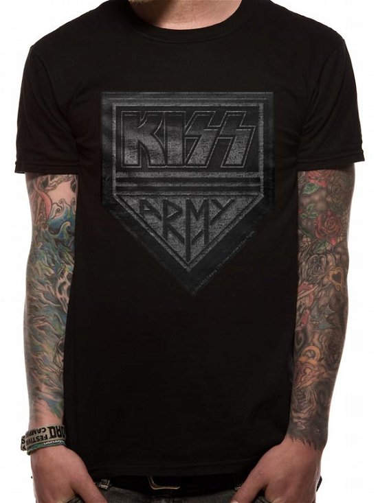 Cover for Kiss · Army Distressed (Unisex) (MERCH) [size S]