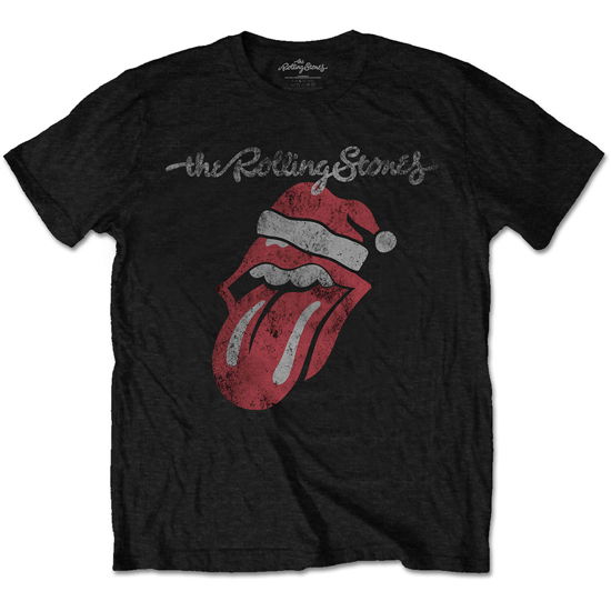The Rolling Stones Unisex T-Shirt: Santa Lick - The Rolling Stones - Merchandise -  - 5056368698422 - 