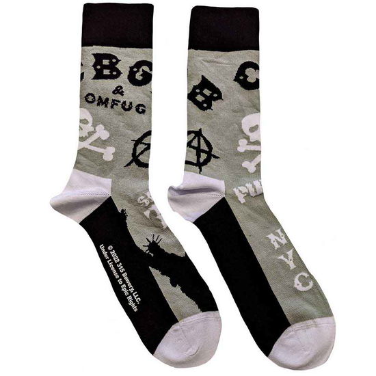 CBGB Unisex Ankle Socks: Logos (UK Size 7 - 11) - Cbgb - Merchandise -  - 5056561044422 - 