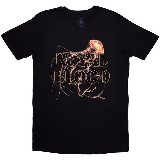 Cover for Royal Blood · Royal Blood Unisex T-Shirt: Entangled Logo (Black) (T-shirt) [size S] (2024)