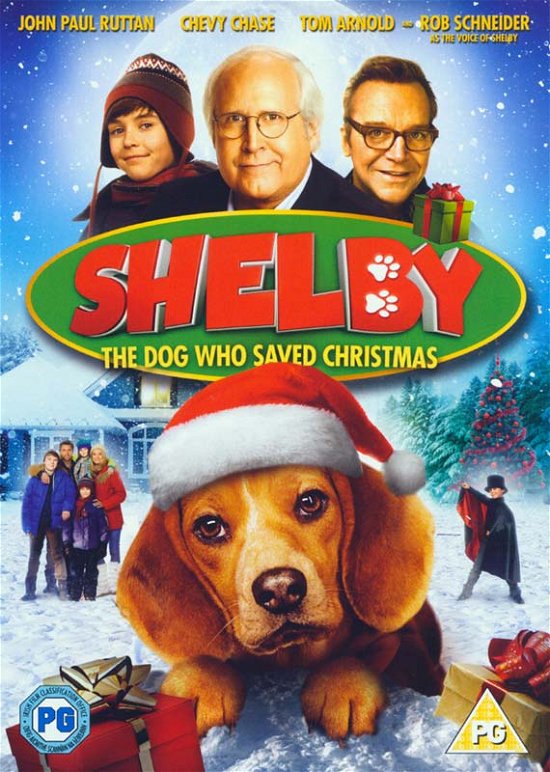 Cover for Shelby: the Dog Who Saved Christmas · Shelby   The Dog Who Saved Christmas (DVD)