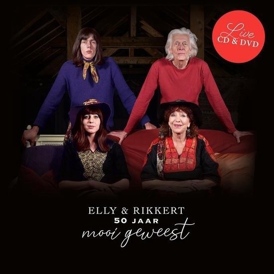 Cover for Elly &amp; Rikkert · Elly &amp; Rikkert - 50 Jaar Mooi Geweest (DVD/CD) (2020)