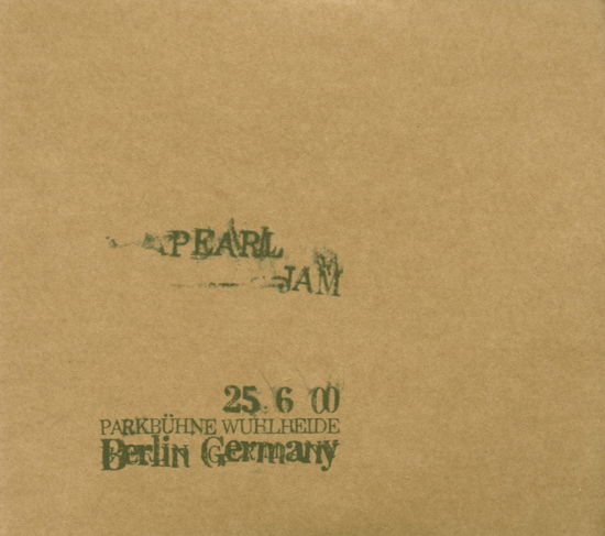 06/25 Berlin, Germany - Pearl Jam - Musik - Epic - 5099749962422 - 