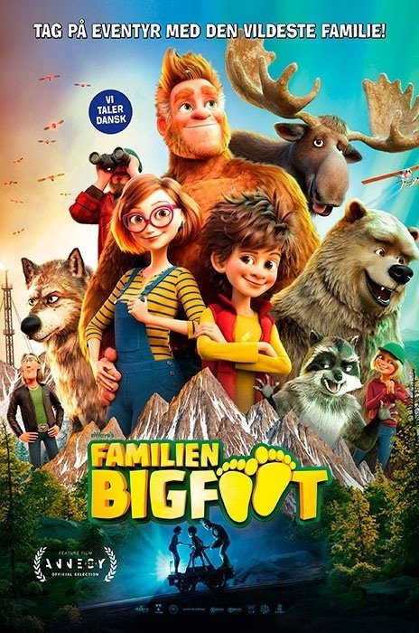 Cover for Bigfoot Family....dk (DVD) (2021)