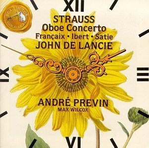Cover for Strauss / Martinu / Zubicky / Saraste / Sco · Oboe Concertos / Lhorloge De Flore (CD) (1992)