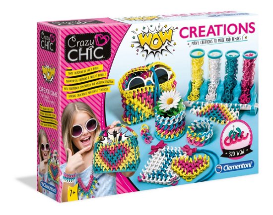 Wow Creations (50642) - Crazy Chic - Fanituote - Clementoni - 8005125506422 - 