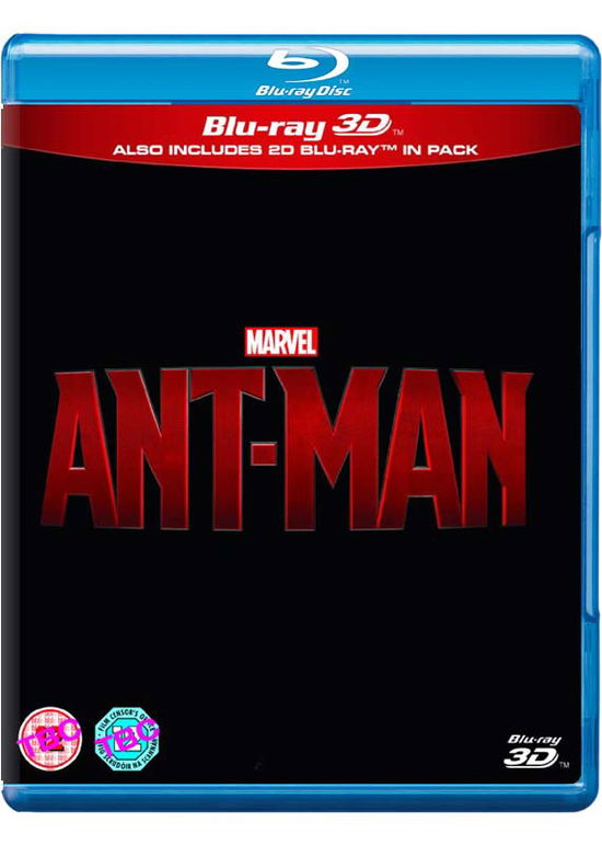 Cover for Antman 3D · Ant-Man 3D+2D (Blu-ray) (2015)