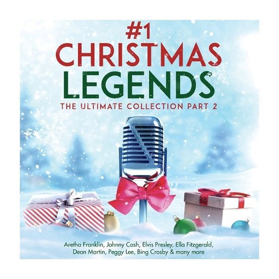 Cover for Various Artists · #1 Christmas Legends - The Ultimate Collection Part 2 (CD)