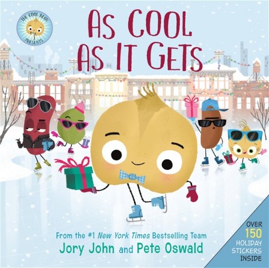 Cover for Jory John · The Cool Bean Presents: As Cool as It Gets: Over 150 Stickers Inside! A Christmas Holiday Book for Kids - The Food Group (Gebundenes Buch) (2022)