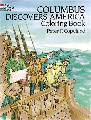 Cover for Martin Gardner · Columbus Discovers America Coloring Book (MERCH) (2003)