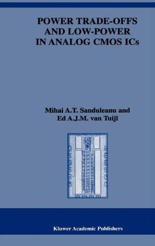 Cover for Mihai A.T. Sanduleanu · Power Trade-offs and Low-Power in Analog CMOS ICs - The Springer International Series in Engineering and Computer Science (Hardcover bog) [2002 edition] (2002)