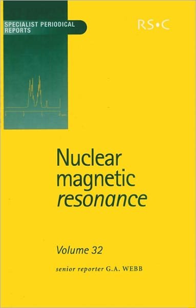 Cover for Royal Society of Chemistry · Nuclear Magnetic Resonance: Volume 32 - Specialist Periodical Reports (Gebundenes Buch) (2003)