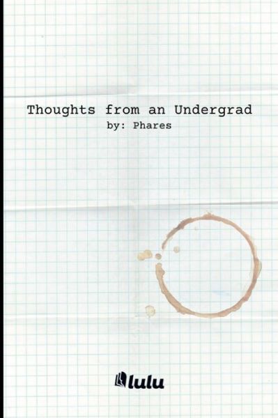 Cover for Phares Phares · Thoughts from an Undergrad (Bog) (2023)