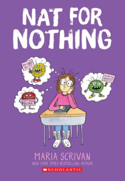 Nat for Nothing: A Graphic Novel (Nat Enough #4) - Nat Enough - Maria Scrivan - Libros - Scholastic Inc. - 9781338715422 - 7 de febrero de 2023