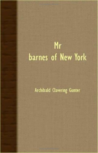 Cover for Archibald Clavering Gunter · Mr. Barnes of New York (Paperback Book) (2007)