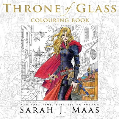 Cover for Sarah J. Maas · The Throne of Glass Colouring Book - Throne of Glass (Paperback Bog) (2016)