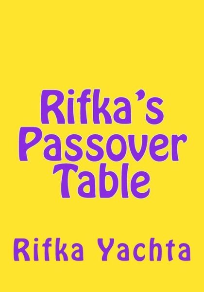 Cover for Rifka Yachta · Rifka's Passover Table (Pocketbok) (2014)