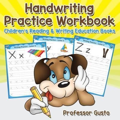 Cover for Professor Gusto · Handwriting Practice Workbook (Paperback Bog) (2016)