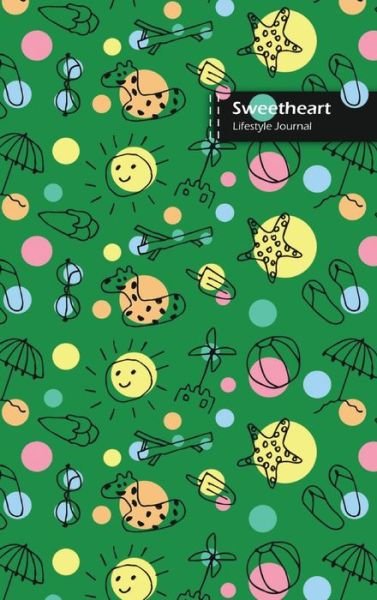 Cover for Design · Sweetheart Lifestyle Journal, Blank Write-in Notebook, Dotted Lines, Wide Ruled, Medium Size (A5) 6 x 9 In (Green) (Inbunden Bok) (2021)