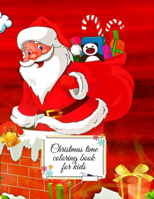 Cover for Cristie Dozaz · Christmas time coloring book for kids (Paperback Book) (2020)