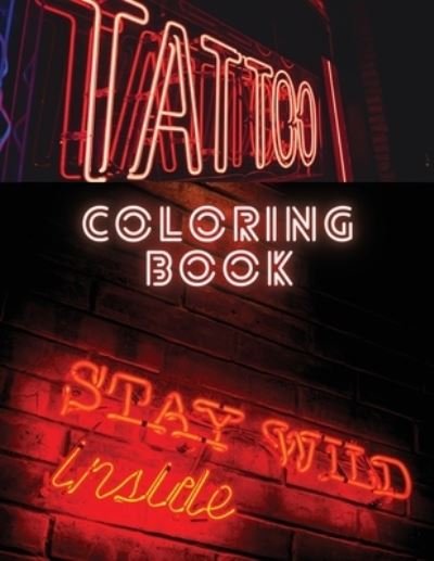 Cover for Julie Karston · Tattoo Coloring Book (Pocketbok) (2021)